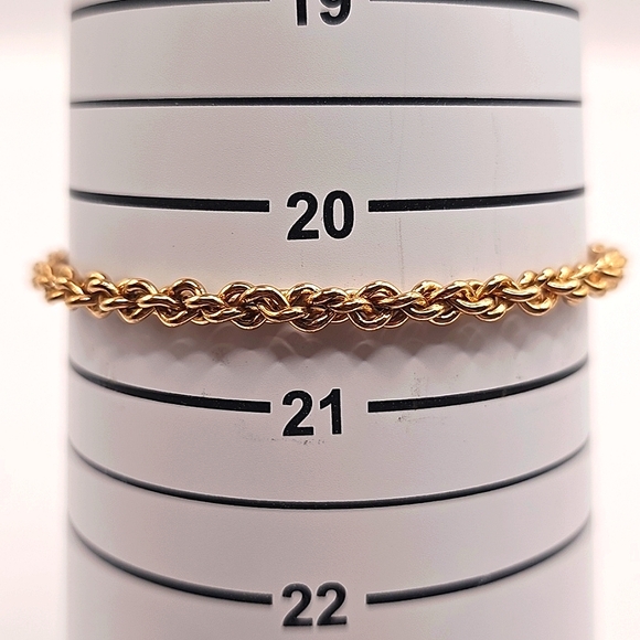 Goldtone Multi-textured Bangles - Picture 5 of 8